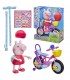 Peppa Pig Pedaleando con Peppa Figura Interactiva