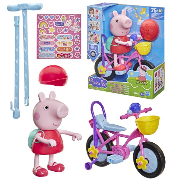 Peppa Pig Pedaleando con Peppa Figura Interactiva