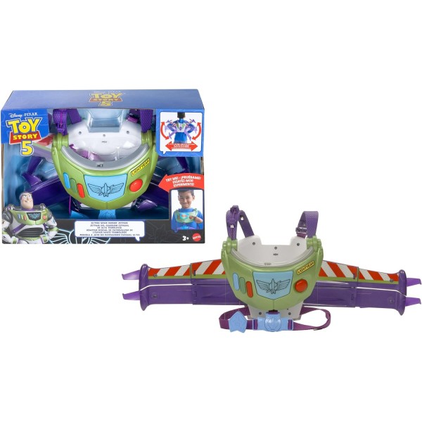 Pixar Toy Story 5 Figura de Acción Buzz Lightyear Jetpack de Vuelo