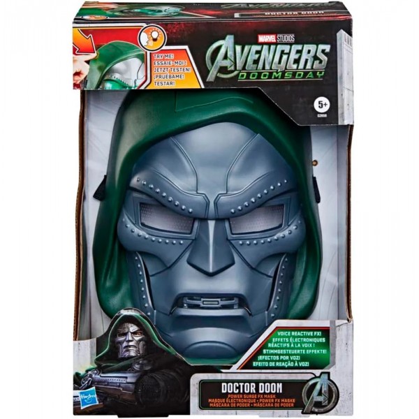 Marvel Avengers Doomsday Máscara Doctor Doom FX
