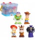 Set 5 figuras baño Toy Story Disney Pixar