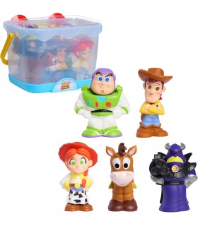 Set 5 figuras baño Toy Story Disney Pixar
