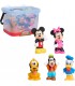 Set 5 figuras baño Mickey and Friends Disney