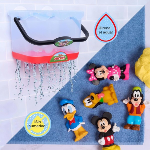 Set 5 figuras baño Mickey and Friends Disney