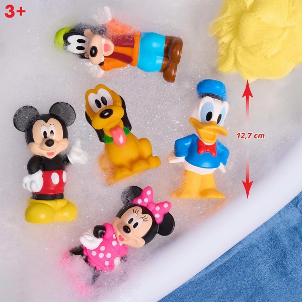 Set 5 figuras baño Mickey and Friends Disney