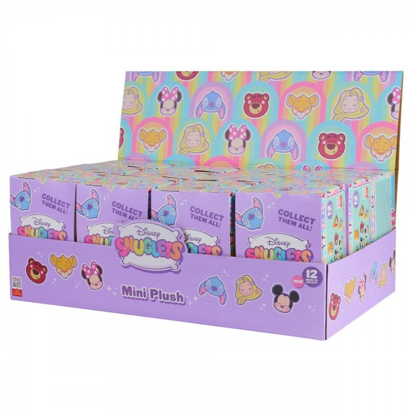 Peluche caja misteriosa Snuglets Disney 14cm surtido