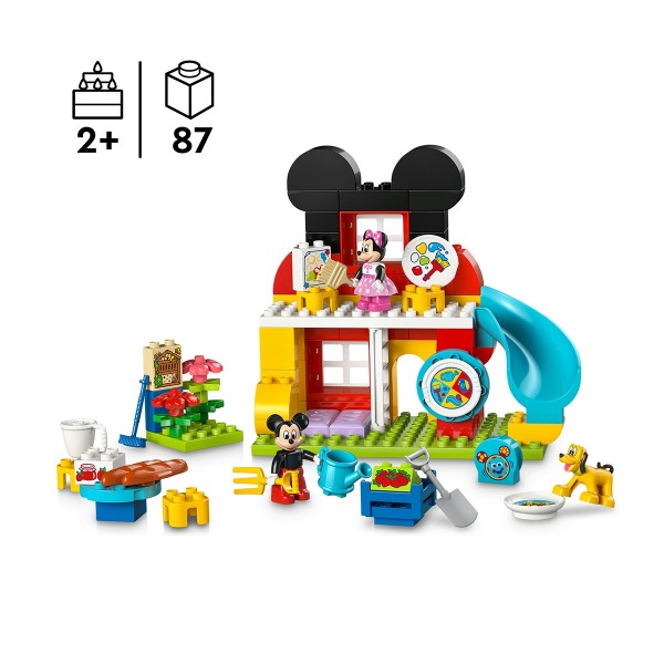 Disney Casa de Mickey Mouse con Minnie y Pluto