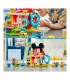 Disney Casa de Mickey Mouse con Minnie y Pluto