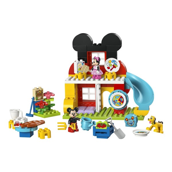 Disney Casa de Mickey Mouse con Minnie y Pluto