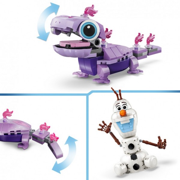 Frozen Divertido Pícnic de Olaf y Bruni