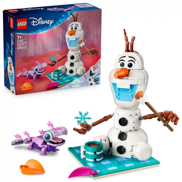 Frozen Divertido Pícnic de Olaf y Bruni