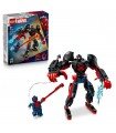 Súper Héroes Marvel Armadura Robótica de Miles Morales vs. Spider-Man