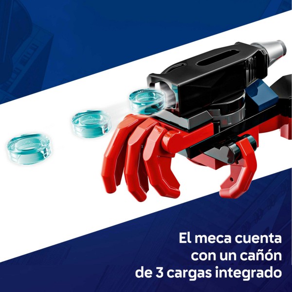 Súper Héroes Marvel Armadura Robótica de Miles Morales vs. Spider-Man