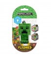 Llavero figura 3D con luz Minecraft Flashies