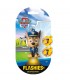 Llavero figura 3D con luz Chase Patrulla Canina Paw Patrol Flashies