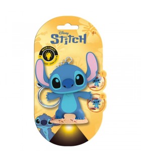 Llavero figura 3D con luz Stitch Disney Flashies