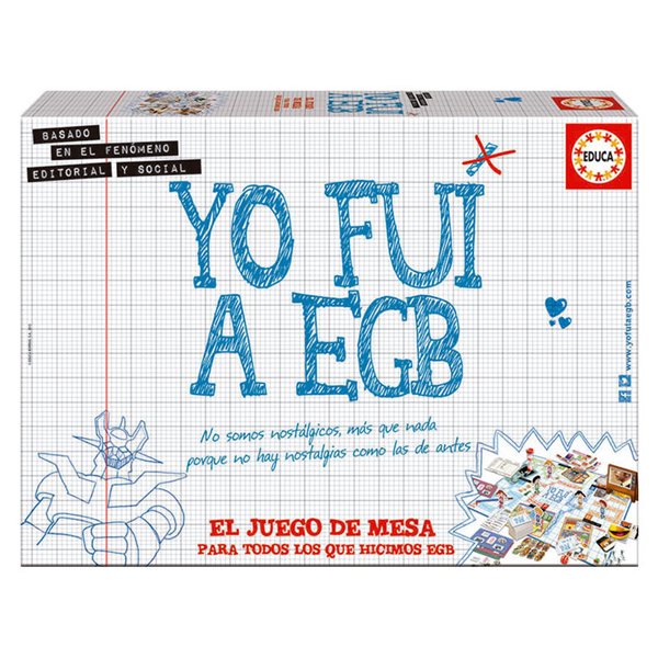 Juego Yo fui a EGB